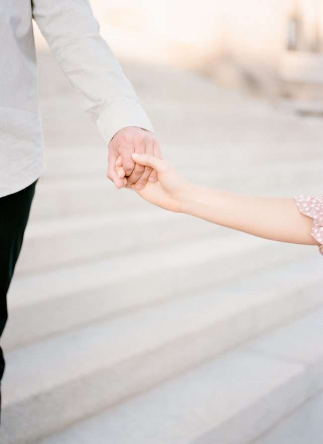 In Full Bloom Idaho State Capitol Engagement Shoot