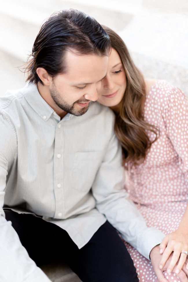 In Full Bloom Idaho State Capitol Engagement Shoot