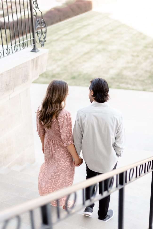 In Full Bloom Idaho State Capitol Engagement Shoot