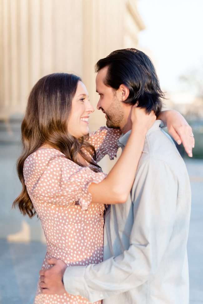 In Full Bloom Idaho State Capitol Engagement Shoot