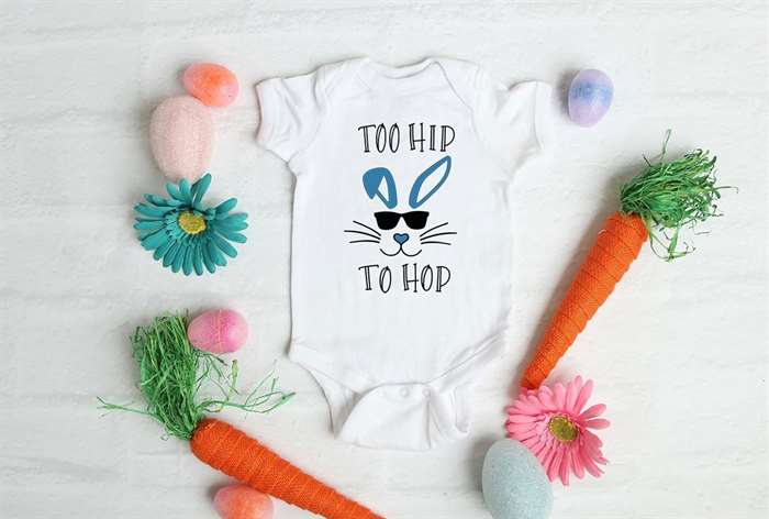 baby shower gift spring onesie