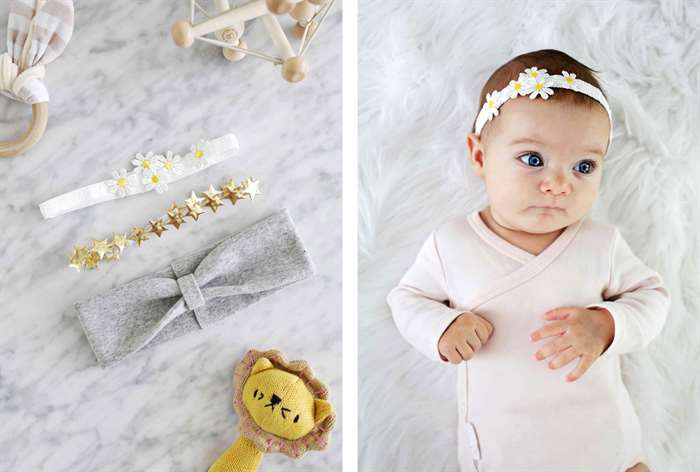 baby shower gift diy headbands