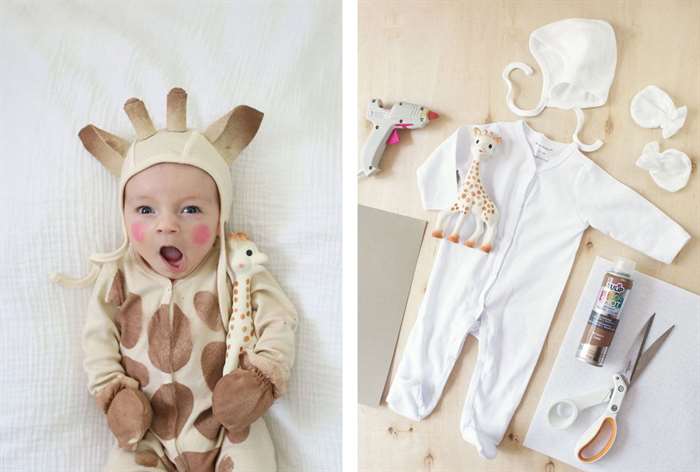 baby shower gift giraffe onesie