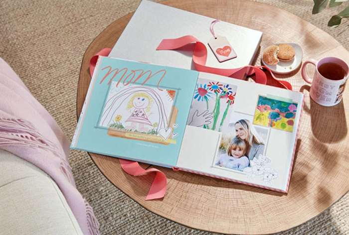 baby shower gift family photo book 