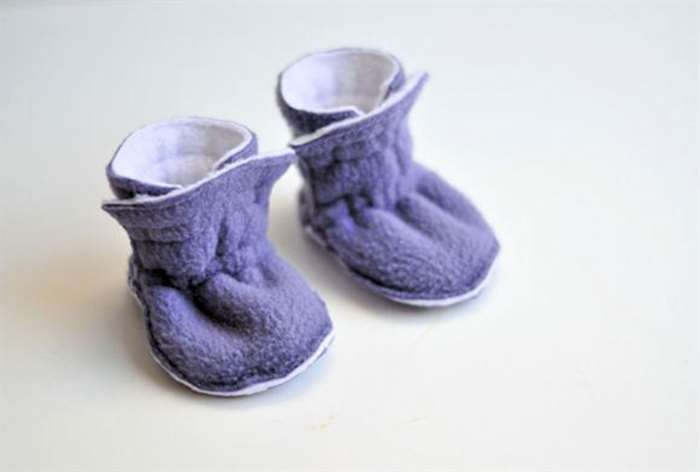 baby shower gift winter booties 