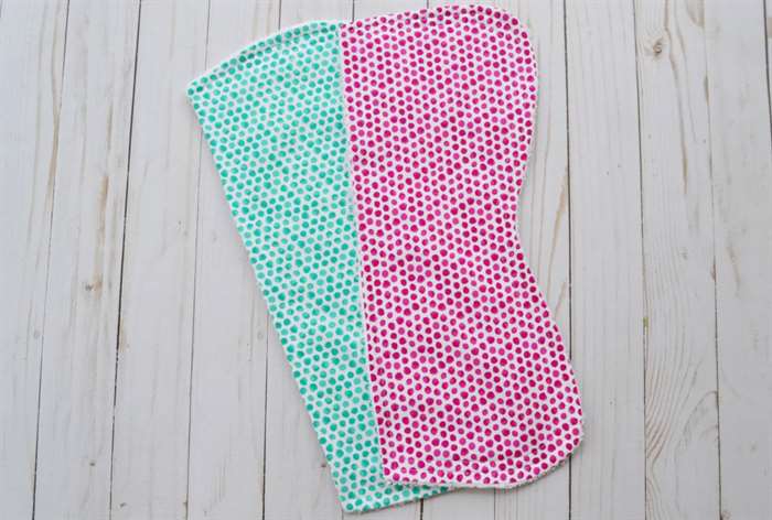 new mom gift ideas contoured burp cloth