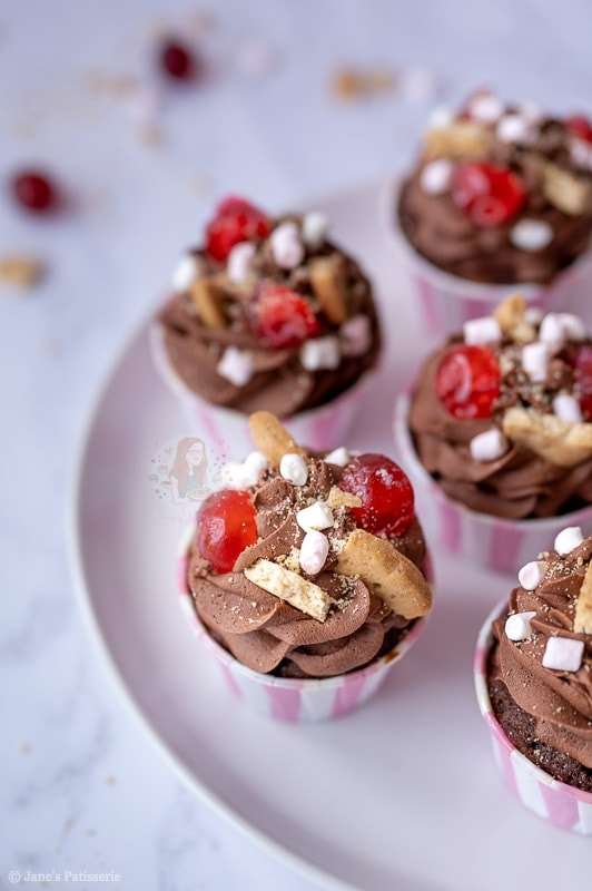 1639857821 640 Rocky Road Cupcakes