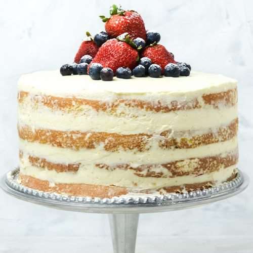 Naked Sponge Cake