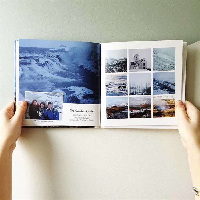 Color Coordinated photo book