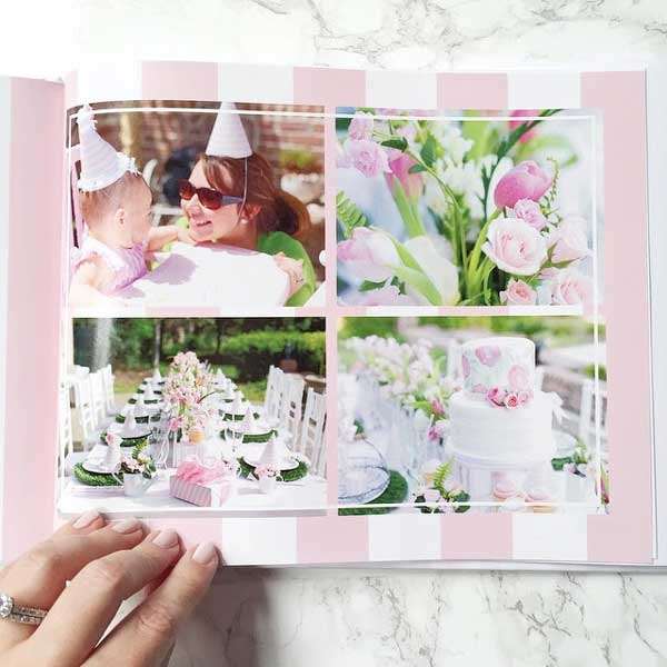First Birthday Party photo book