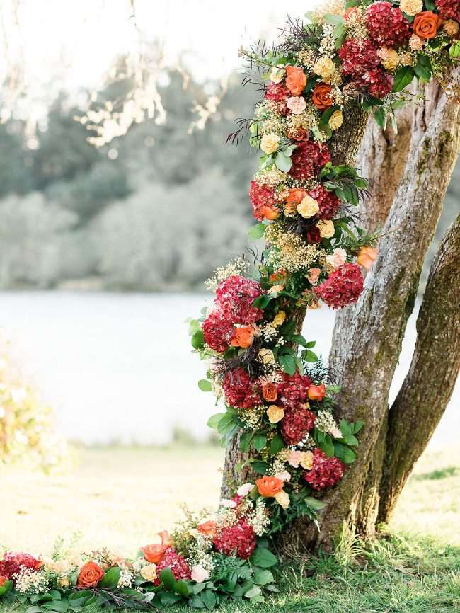 1639901400 733 Jewel Tone Lakeside Wedding Inspiration