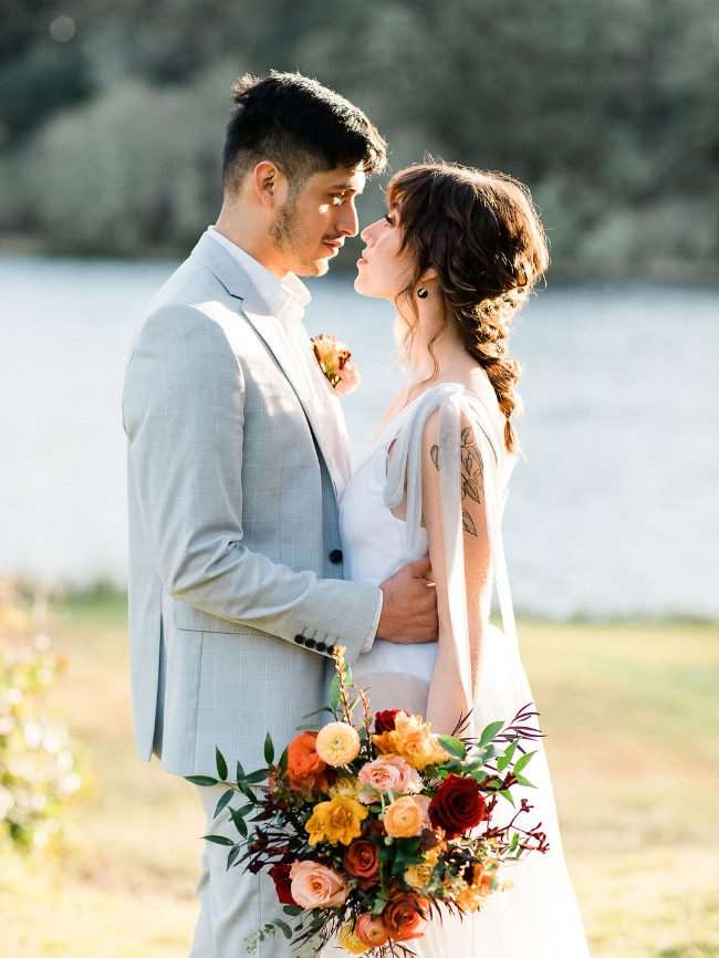 1639901407 955 Jewel Tone Lakeside Wedding Inspiration