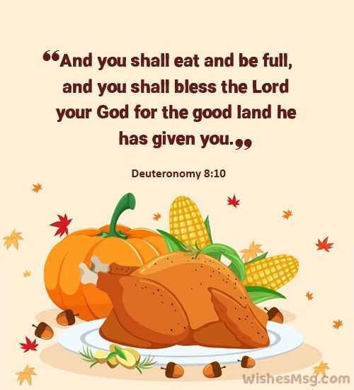 thanksgiving prayer points with scriptures