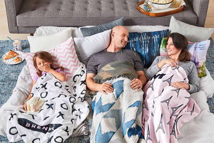 mothers day gift ideas family lounge blankets