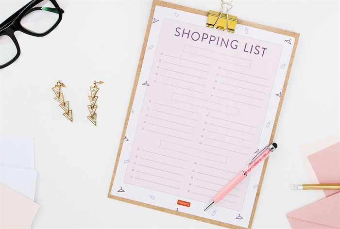 Danh sách mua sắm To Do List có thể in miễn phí