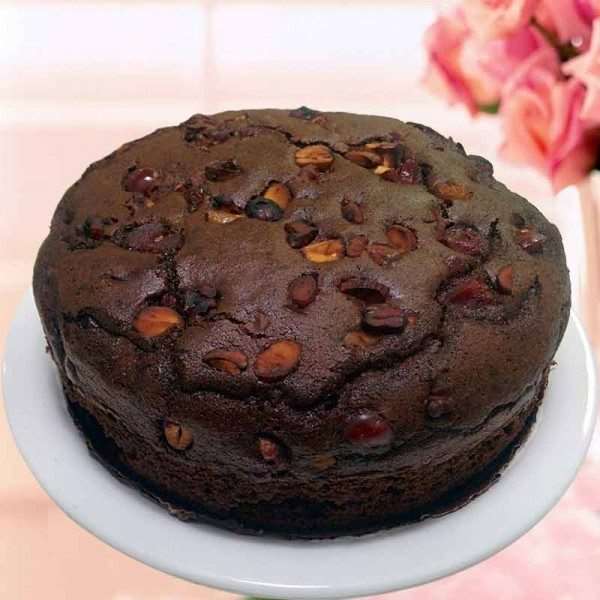 Nutty Plum Cake