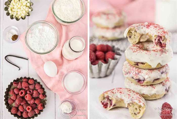 baby shower food rasberry donuts