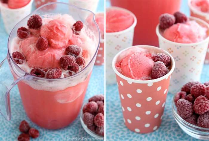 baby shower food frozen punch