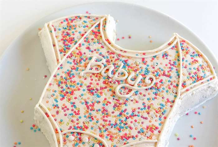 baby shower food baby jumper cake