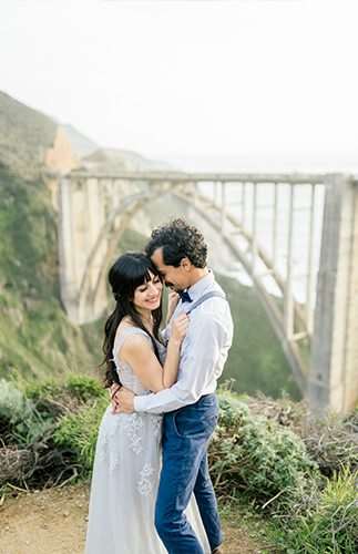 Beach Vow Renewal trong Big Sur - Lấy cảm hứng từ điều này