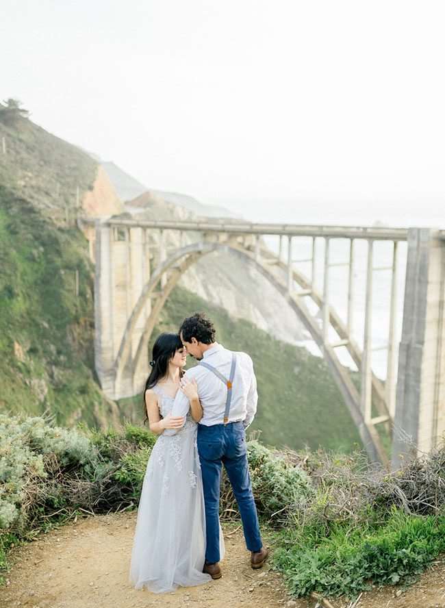 Beach Vow Renewal trong Big Sur - Lấy cảm hứng từ điều này