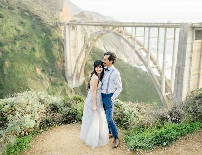 Beach Vow Renewal trong Big Sur - Lấy cảm hứng từ điều này