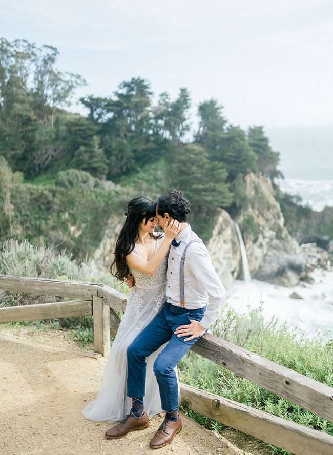 Beach Vow Renewal trong Big Sur - Lấy cảm hứng từ điều này