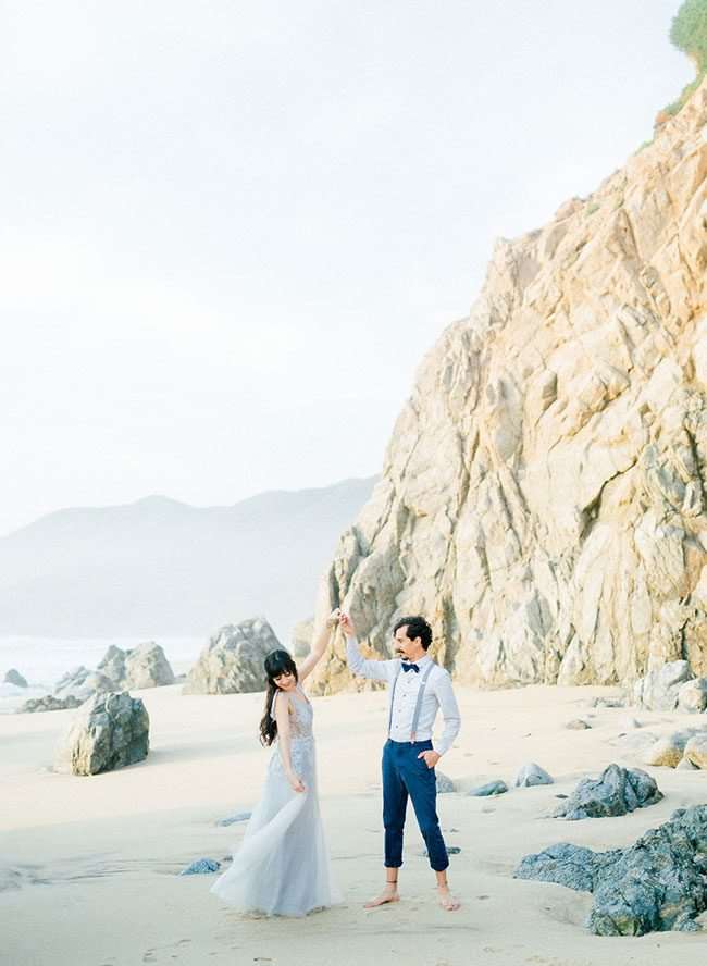 Beach Vow Renewal trong Big Sur - Lấy cảm hứng từ điều này