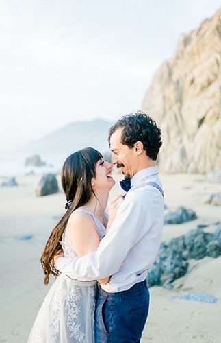 Beach Vow Renewal trong Big Sur - Lấy cảm hứng từ điều này