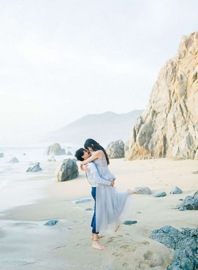 Beach Vow Renewal trong Big Sur - Lấy cảm hứng từ điều này