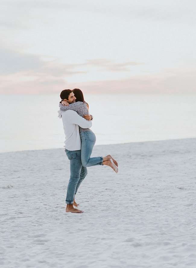 Cầu hôn trên bãi biển ở Seaside, Florida - Lấy cảm hứng từ điều này