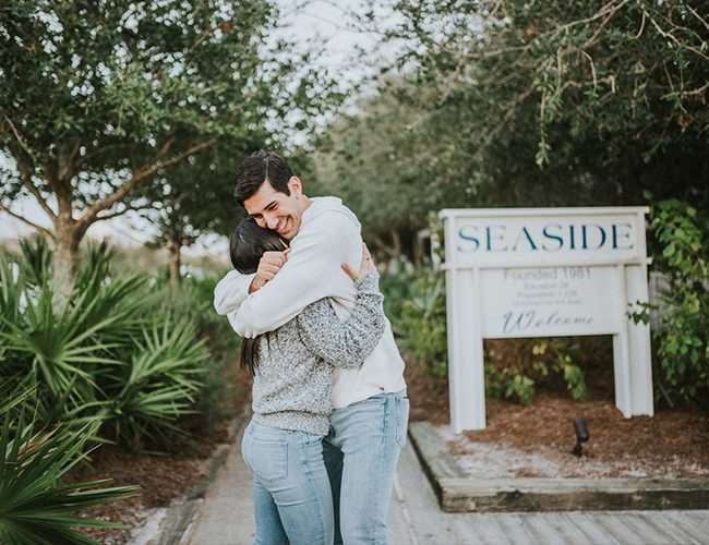 Cầu hôn trên bãi biển ở Seaside, Florida - Lấy cảm hứng từ điều này