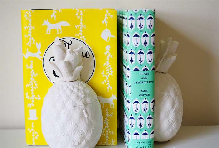 gifts for readers pinapple bookends