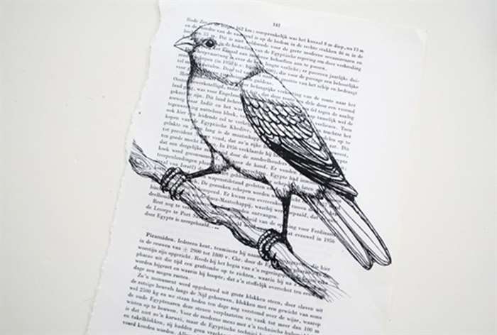 gifts for readers print on book page