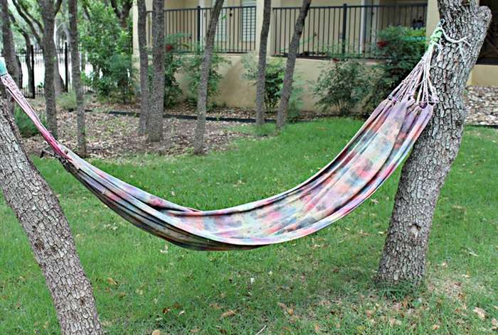 gifts for readers tie dye hammock