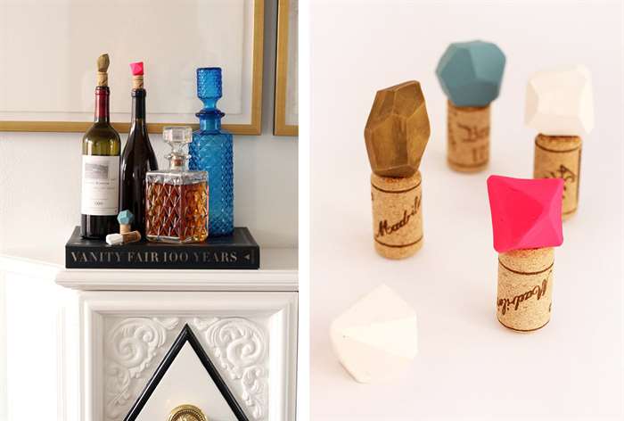 housewarming gift ideas gemstone wine stopper