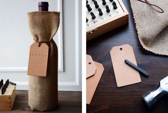 housewarming gift ideas diy wine tags