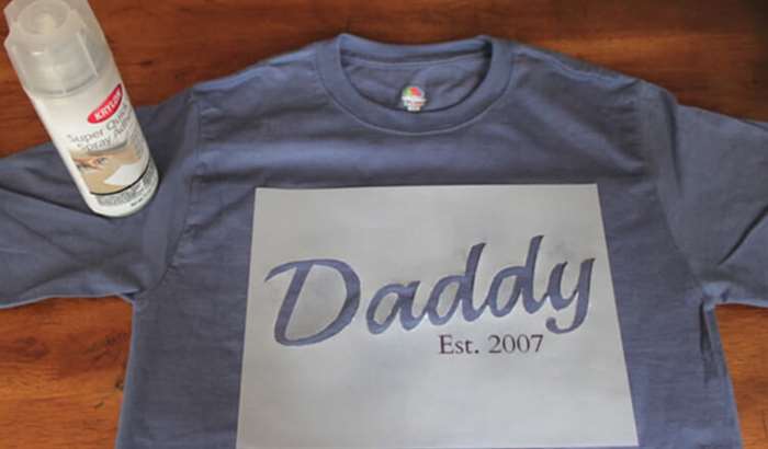 fathers day gift DIY Dad Shirt