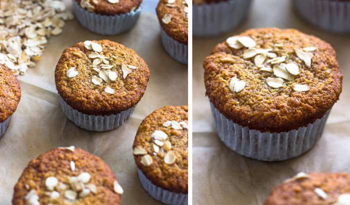 fathers day gift Oatmeal Banana Muffins