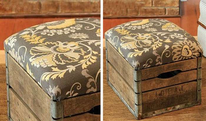 fathers day gift DIY Ottoman