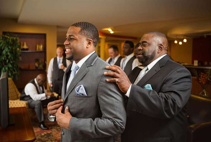 groom and groomsmen