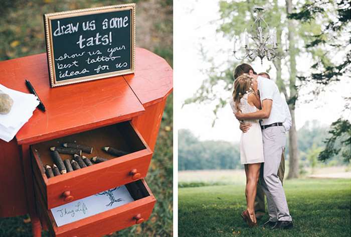 barn wedding ideas red drawer