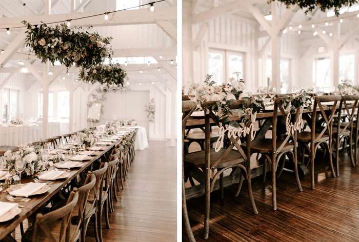 barn wedding ideas indoor white barn