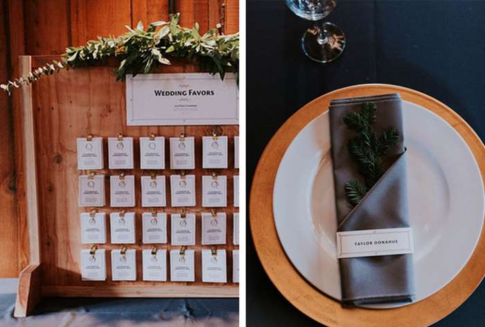 barn wedding ideas wedding favors