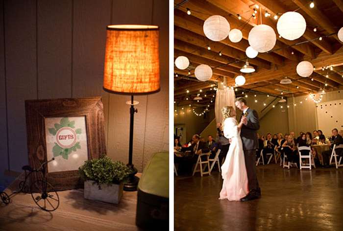 barn wedding ideas couple dancing