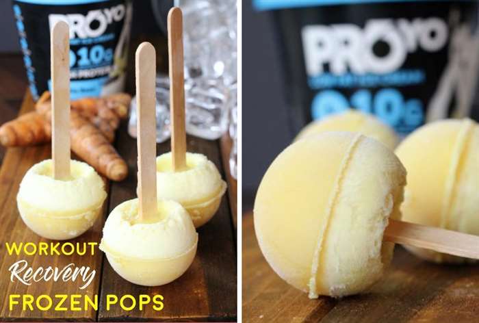 homemade protein popsicles