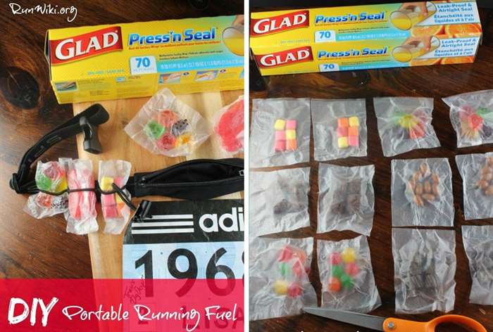 individually wrapped candies for running