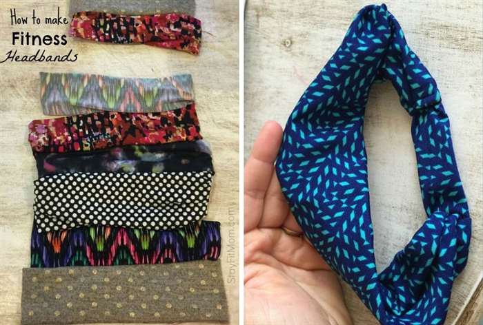 colorful workout headbands