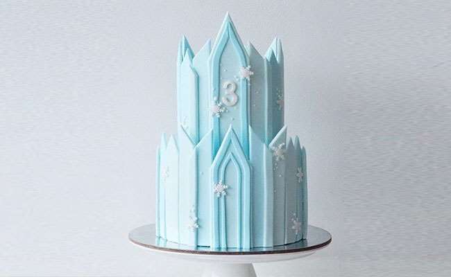 Number Frozen Cake