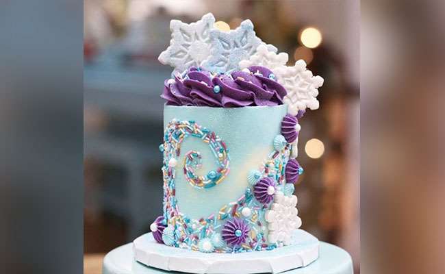 Dreamy Frozen Cake